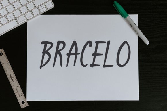 Bracelo: The Handwritten Typeface That Elevates Digital Branding