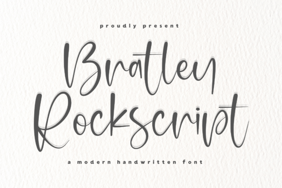 Bratley Rockscript: A Premium Handwritten Typeface for Web Design