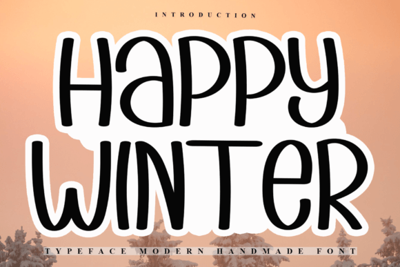 Bringing Holiday Cheer with the Happywinter Typeface