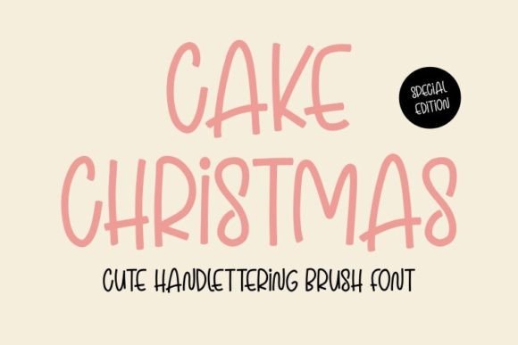 Cake Christmas: The Handwritten Typeface for Scroll-Stopping Campaigns