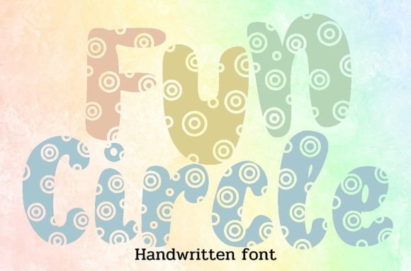 Fun Circle: A Bold Handwritten Font for Small Business Branding