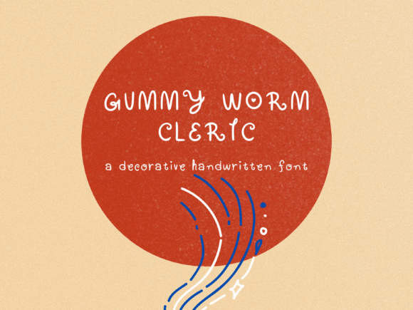 Gummy Worm Cleric: The Playful Typeface for Memorable Branding