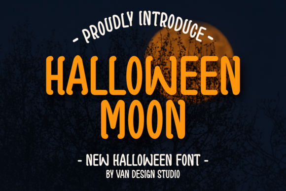 Halloween Moon: The Perfect Handwritten Typeface for Seasonal Campaigns