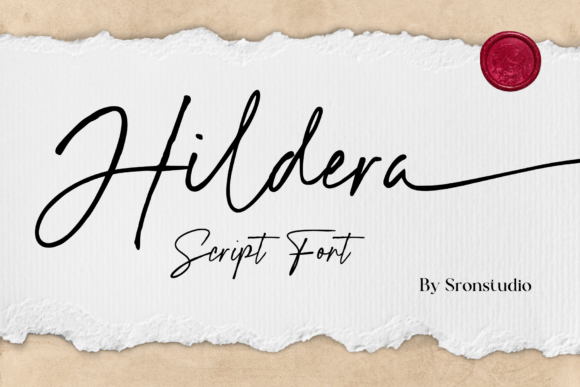 Hildera: A Script Font That Elevates Branding with Elegance