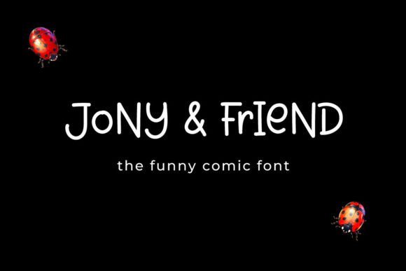 Jony and Friend Font for Business Branding