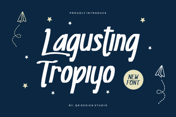 Lagusting Tropiyo: A Handwritten Font for Your Brand