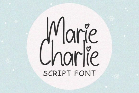 Marie Charlie: A Handwritten Font for Polished Branding