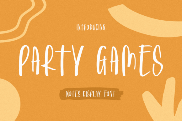 Party Games: The Handwritten Typeface That Transforms Small Business Branding