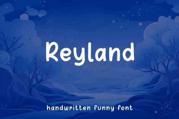 Reyland Font for Handmade and Commercial Projects