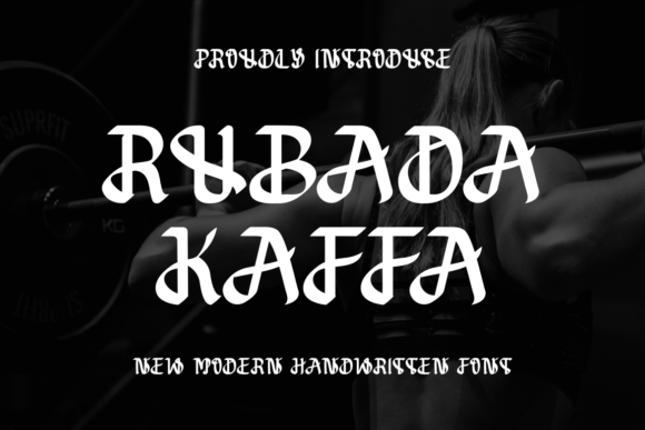 Rubada Kaffa: The Bold Script Typeface for Modern Digital Brands