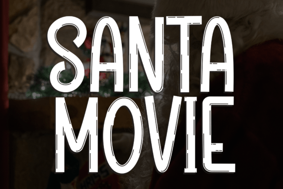 Santa Movie: A Friendly Handwritten Typeface for Warm Branding
