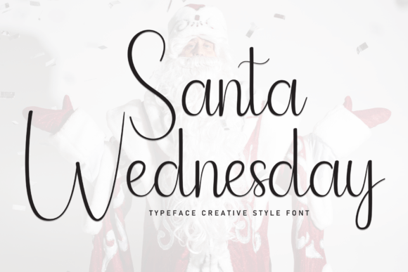 Santa Wednesday: The Perfect Handwritten Typeface for Your Craft Business