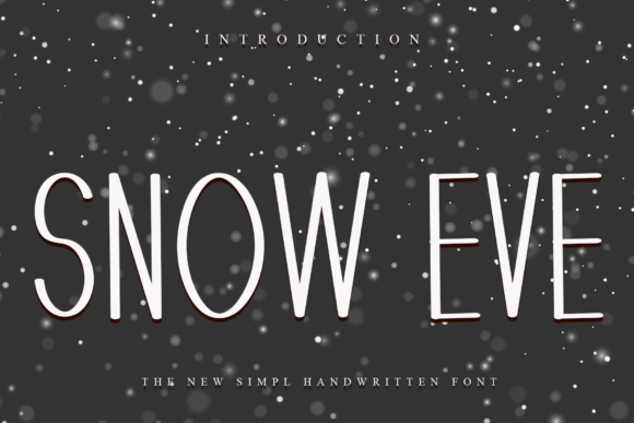 Snow Eve: The Handwritten Typeface That Elevates Small Business Branding