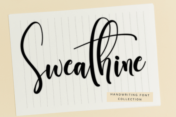 Sweathine: A Handwritten Font for Modern Web Design
